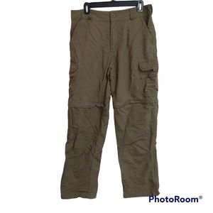 Cabelas mens zip off hiking pant 32x32